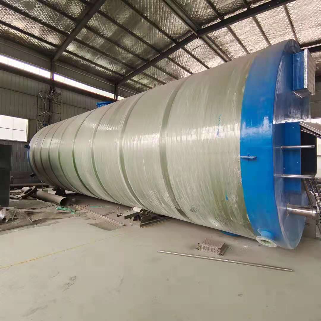 玻璃鋼一體化泵站廠家插圖 玻璃鋼一體化泵站